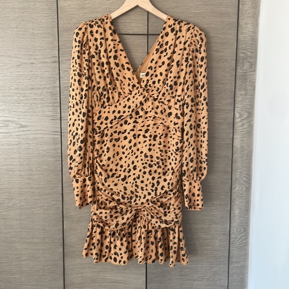 NWOT! Nicholas leopard print dress - Picture 4 of 8